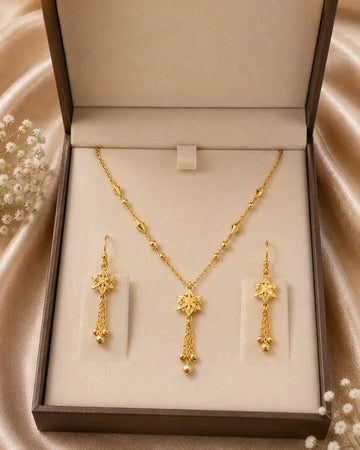 Elegant Star Tassel Necklace Set